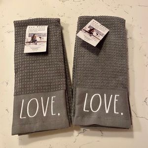 NWT Rae Dunn Kitchen Towels
